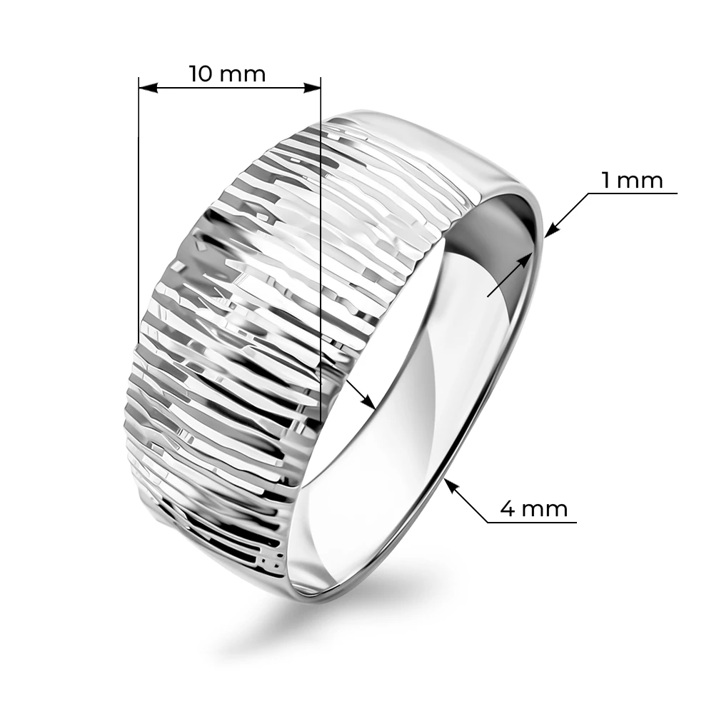 Кольцо из серебра 925 пробы 2