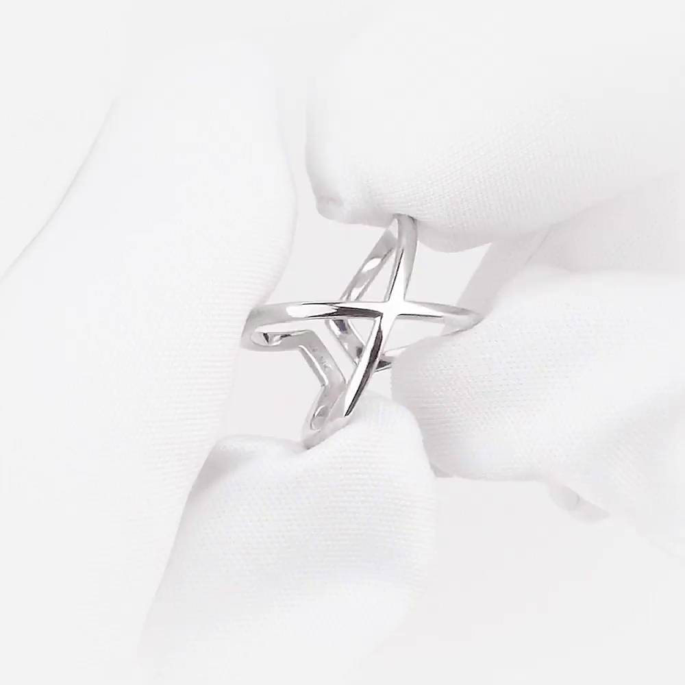Кольцо из серебра 925 пробы 1