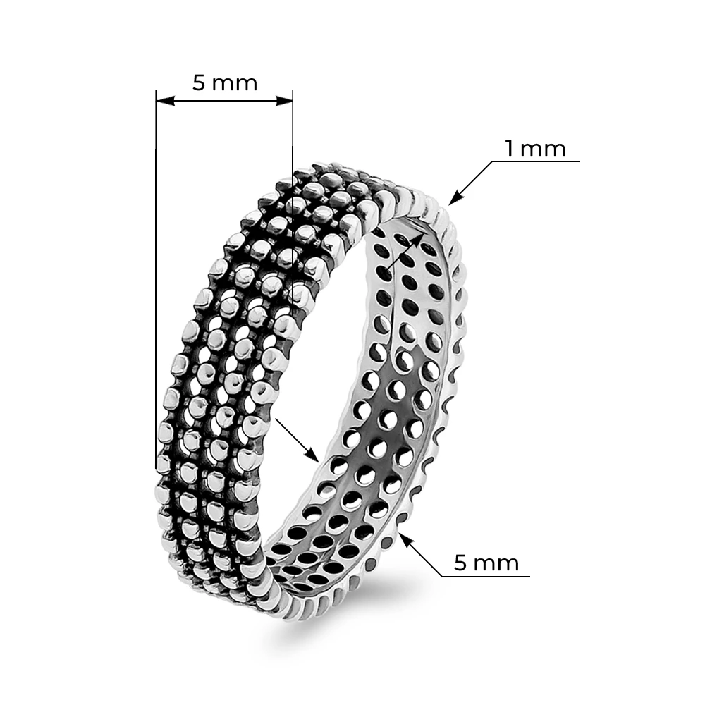 Кольцо из серебра 925 пробы 2