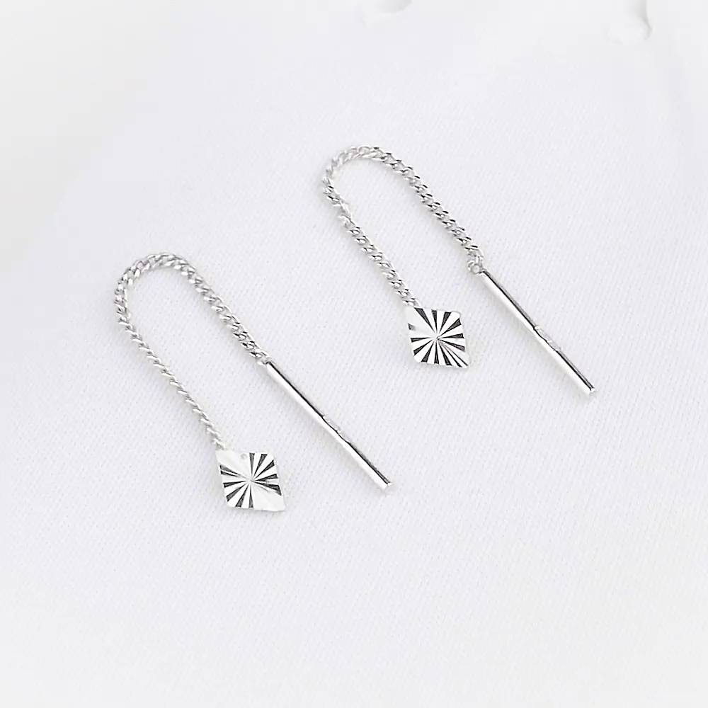 Серьги из серебра 925 пробы 1