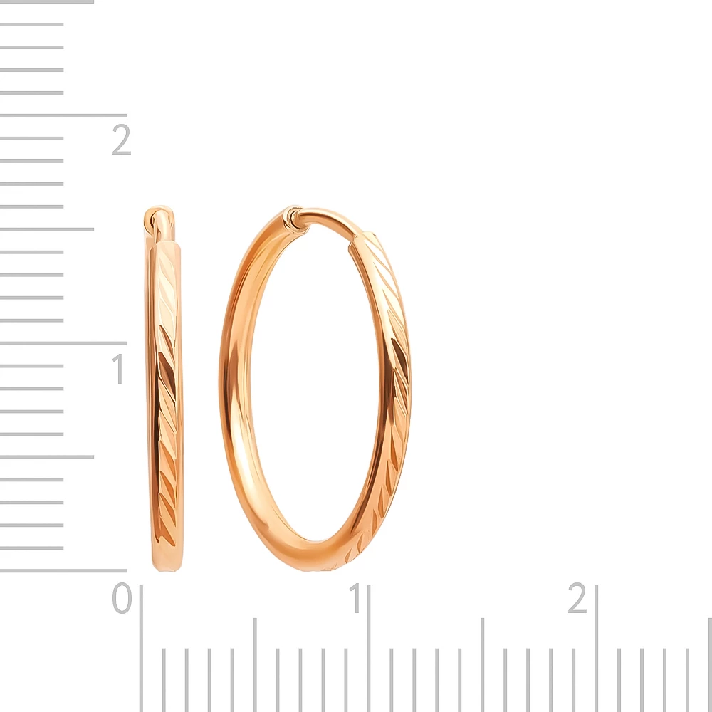 Серьги конго из серебра 925 пробы 3