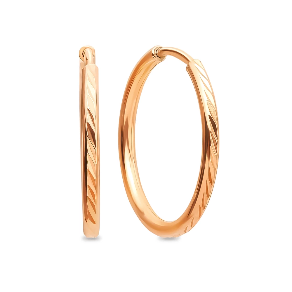 Серьги конго из серебра 925 пробы 2