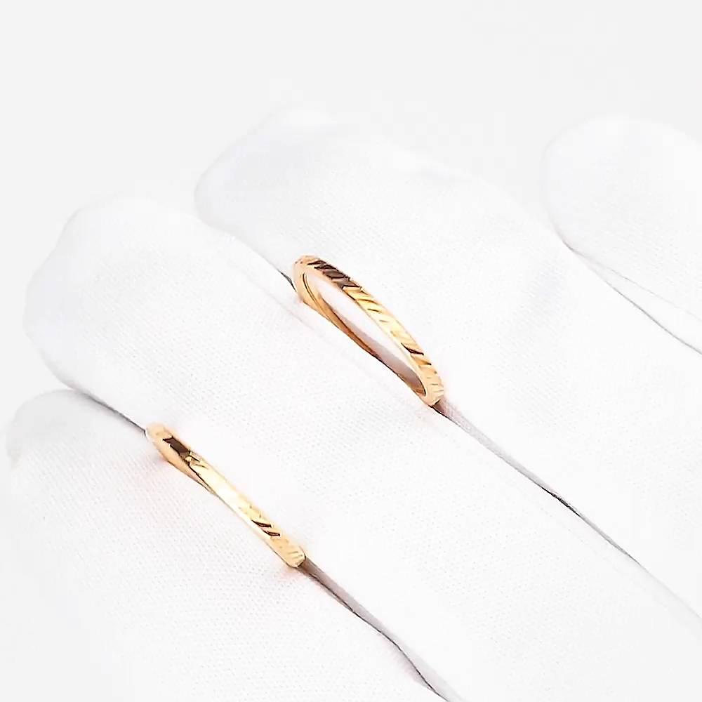 Серьги конго из серебра 925 пробы 1