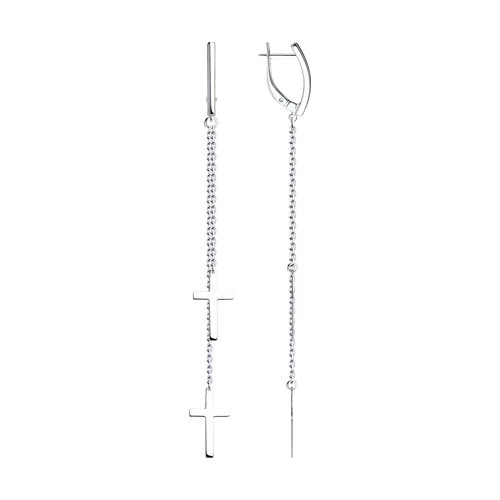 Серьги из серебра 925 пробы
