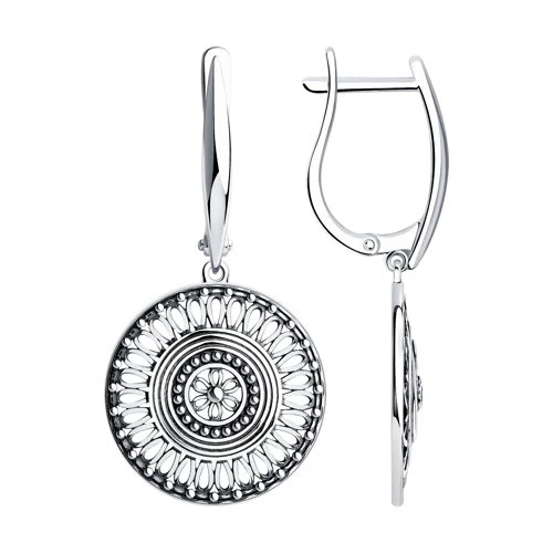 Серьги из серебра 925 пробы