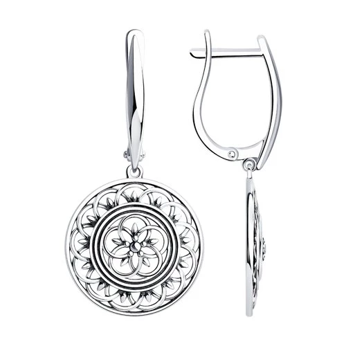 Серьги из серебра 925 пробы