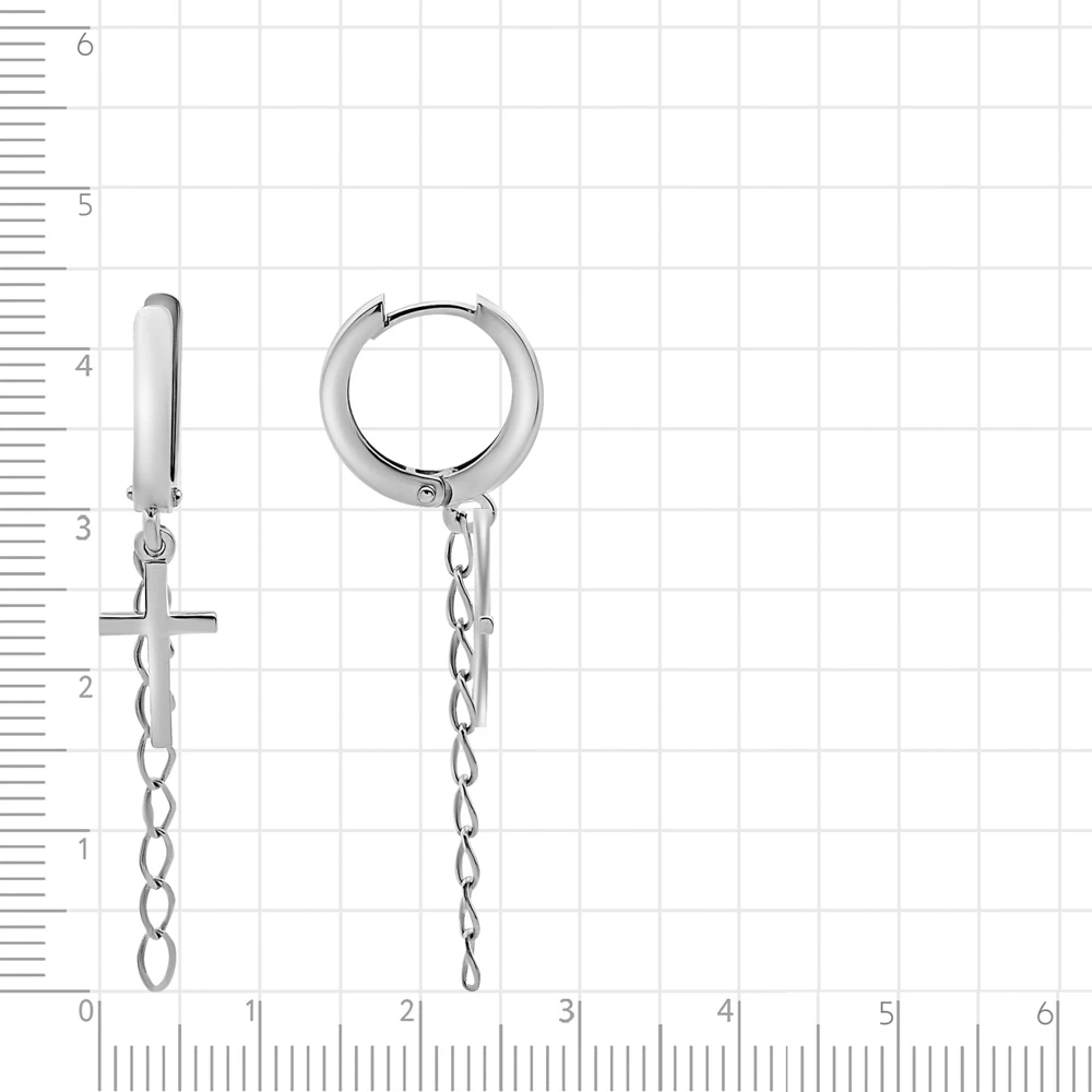 Серьги из серебра 925 пробы