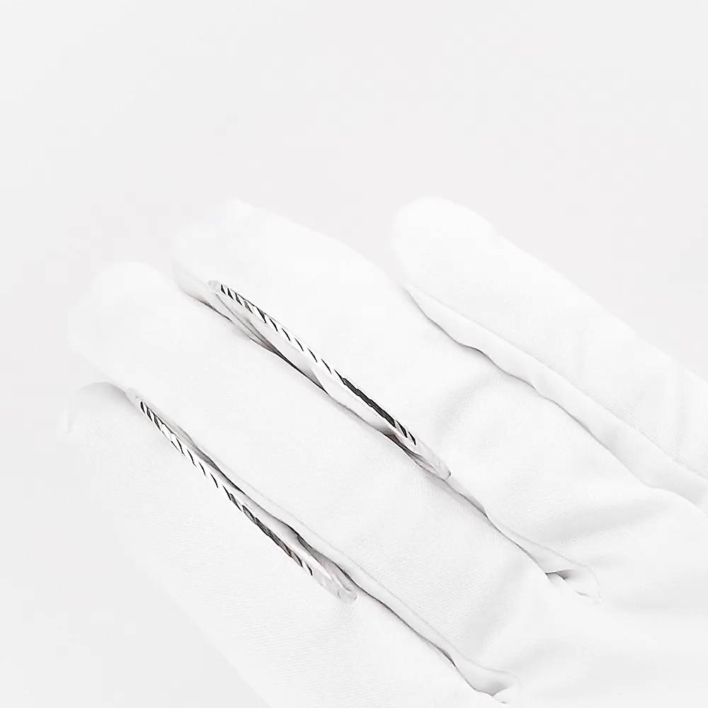 Серьги конго из серебра 925 пробы 1