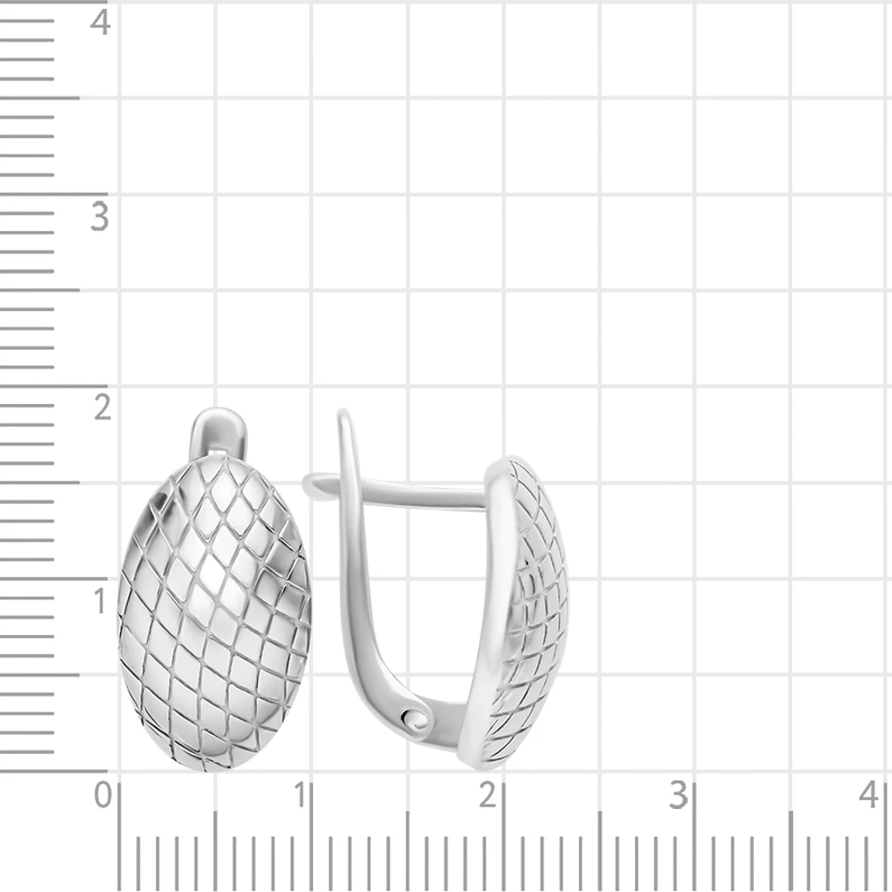 Серьги из серебра 925 пробы 2