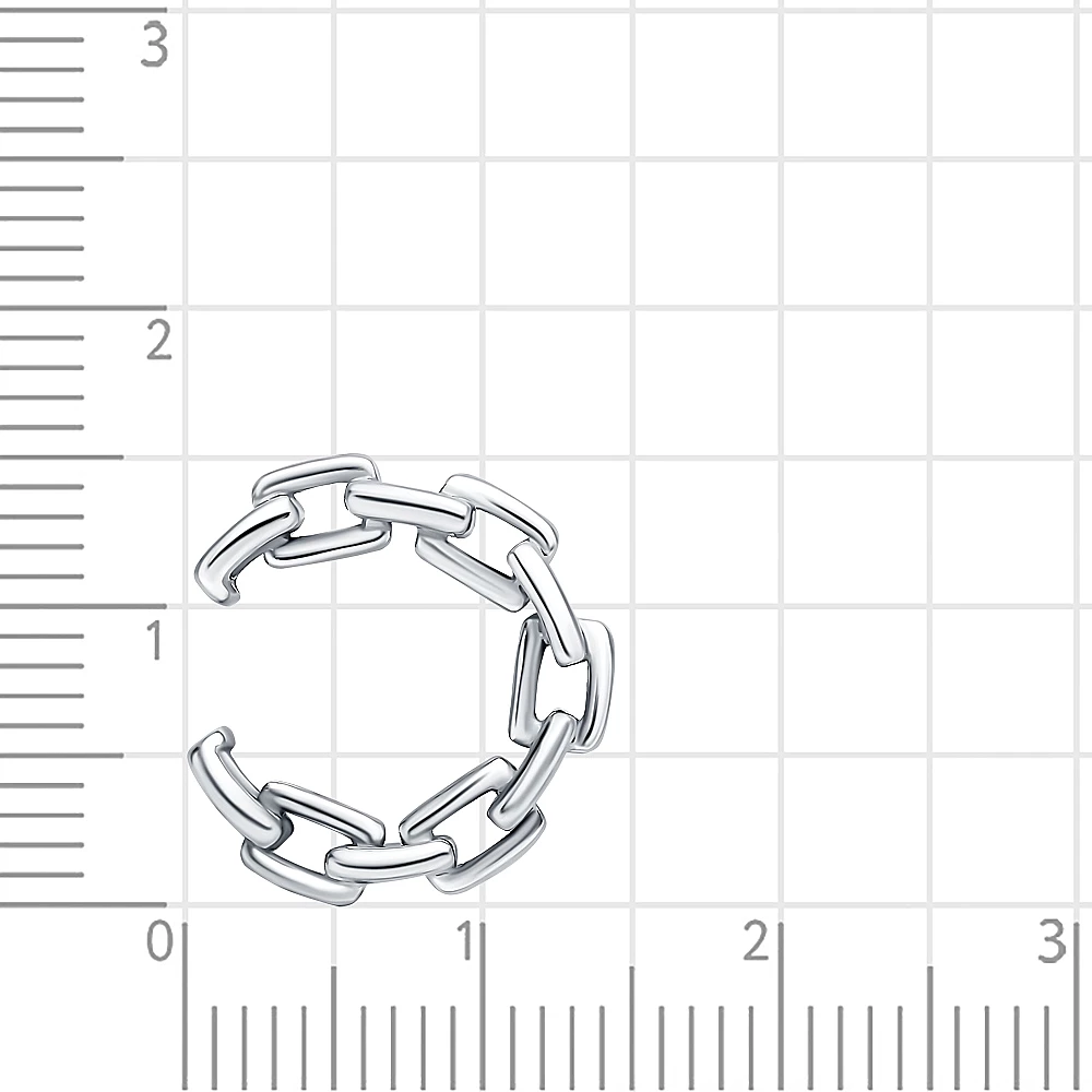 Серьга из серебра 925 пробы 2