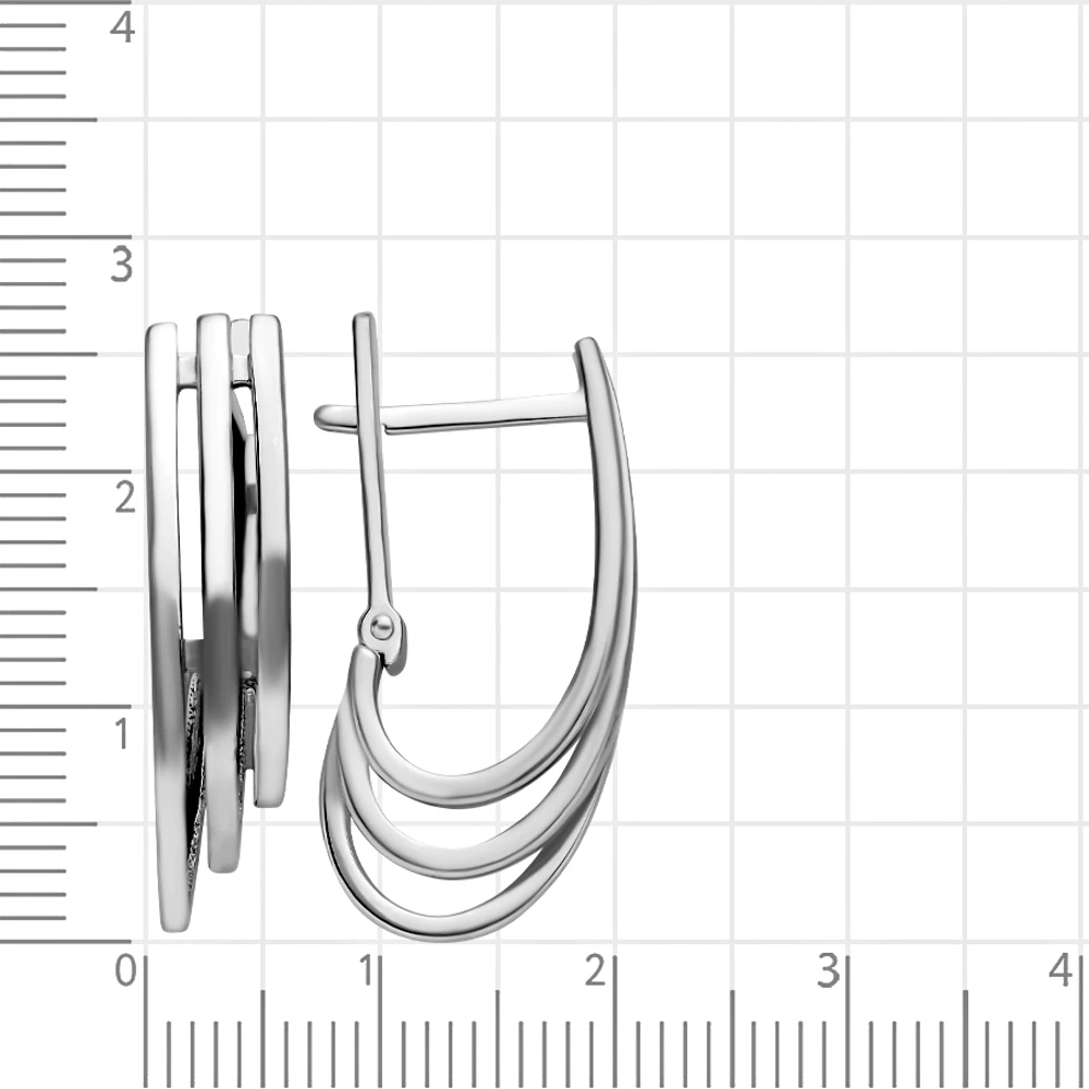 Серьги из серебра 925 пробы 2