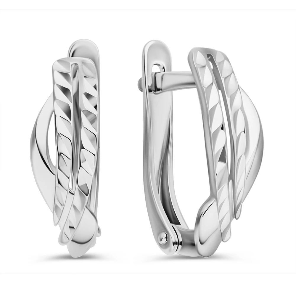 Серьги из серебра 925 пробы 1