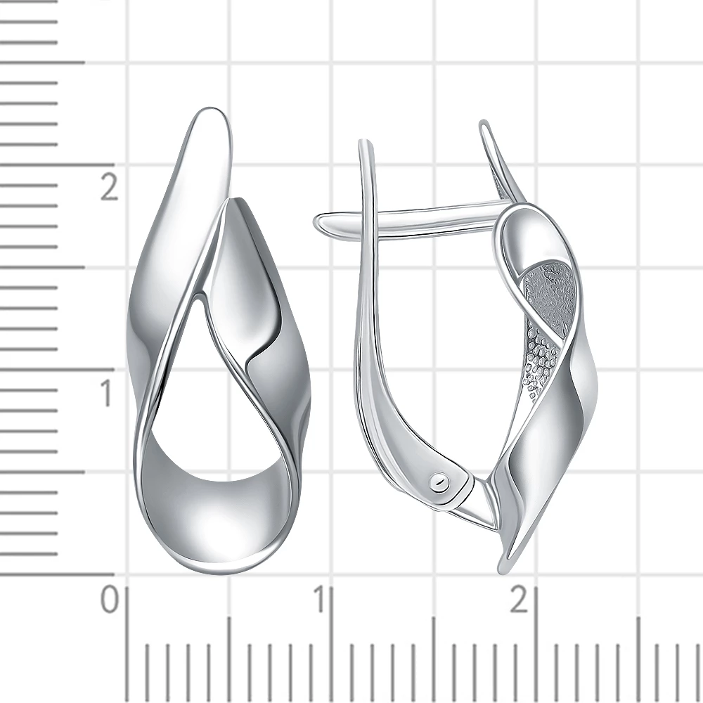Серьги из серебра 925 пробы