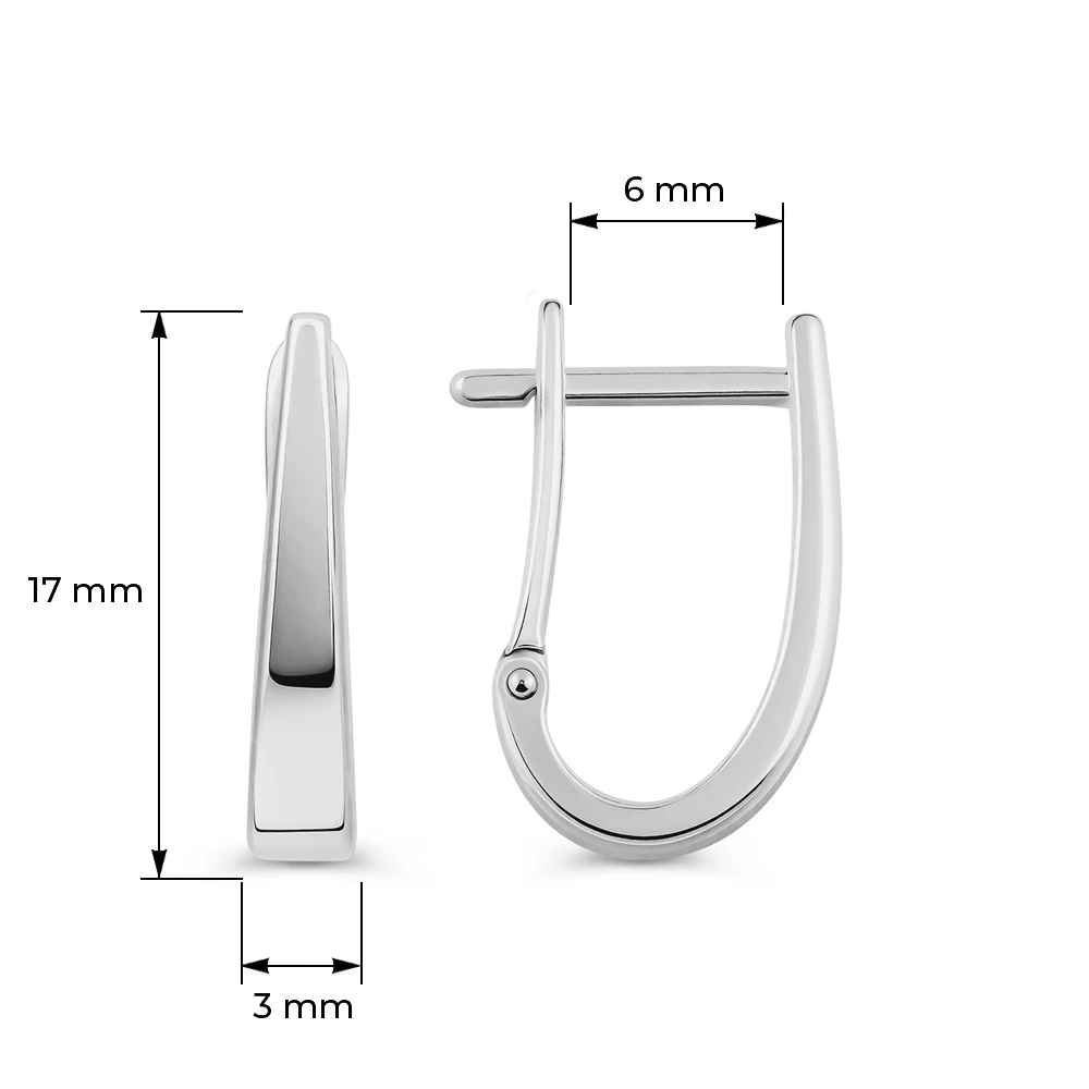 Серьги из серебра 925 пробы 3