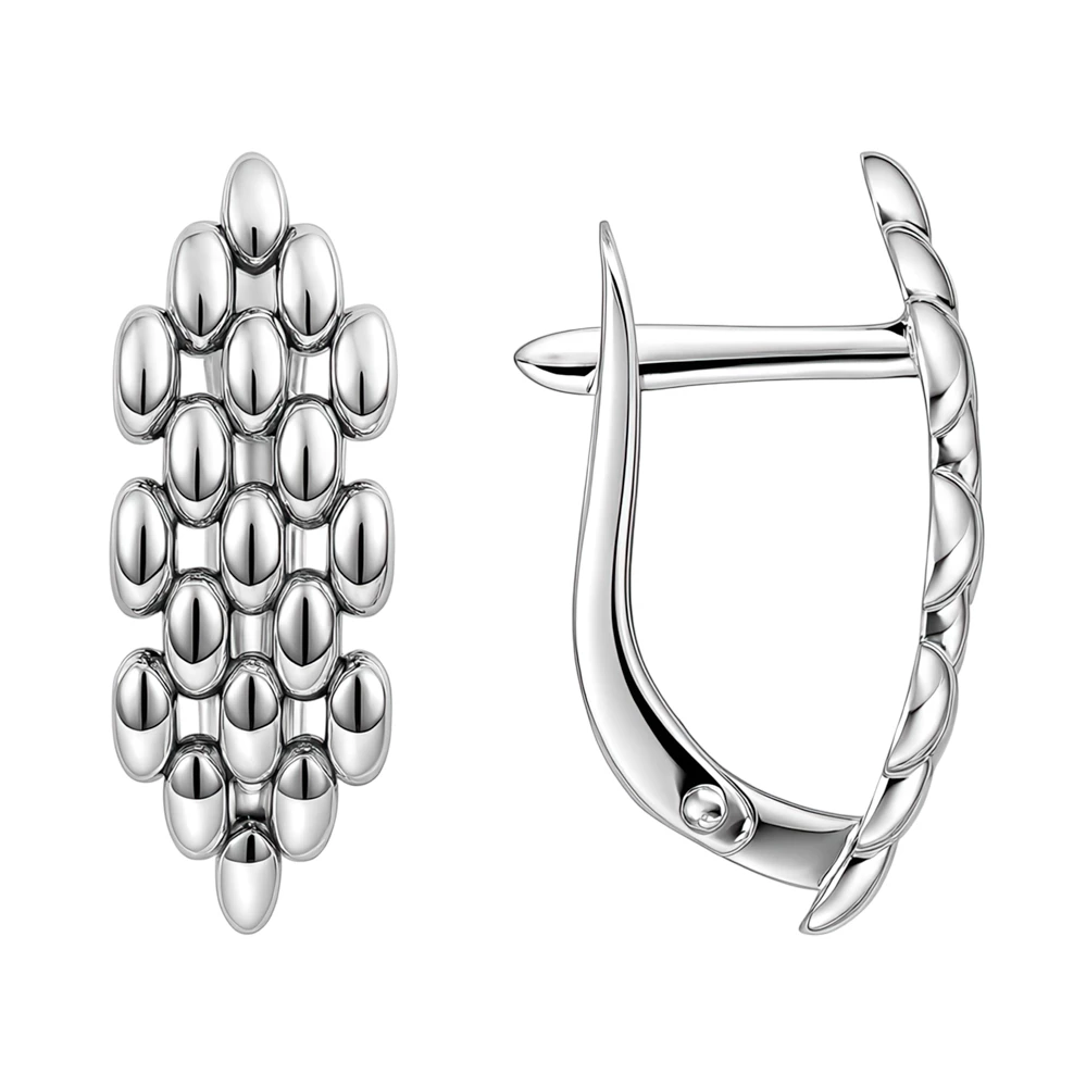 Серьги из серебра 925 пробы 2