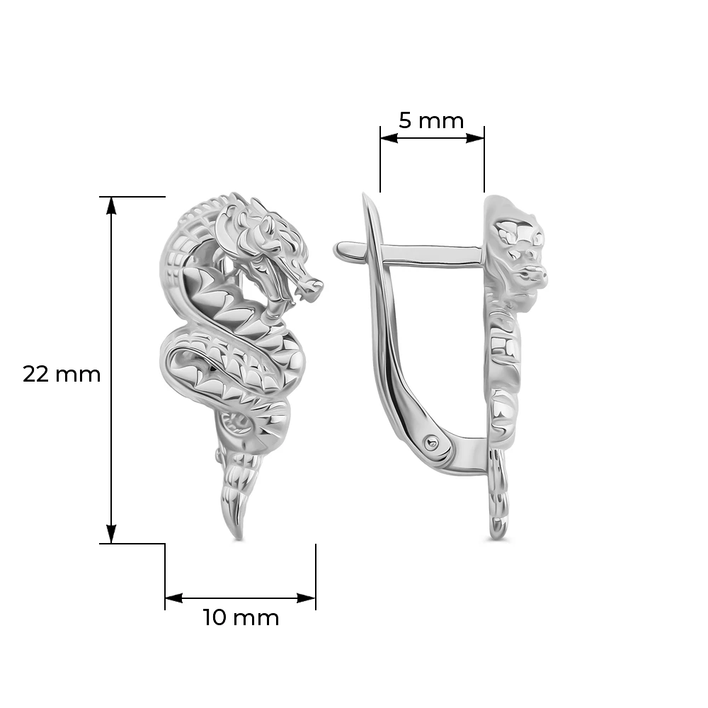 Серьги из серебра 925 пробы 4