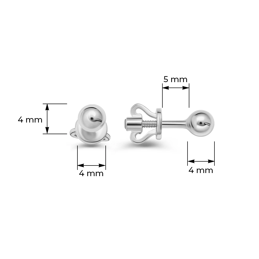 Серьги из серебра 925 пробы