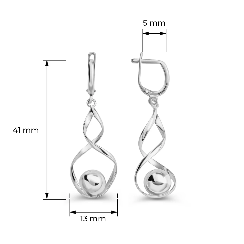 Серьги из серебра 925 пробы 4