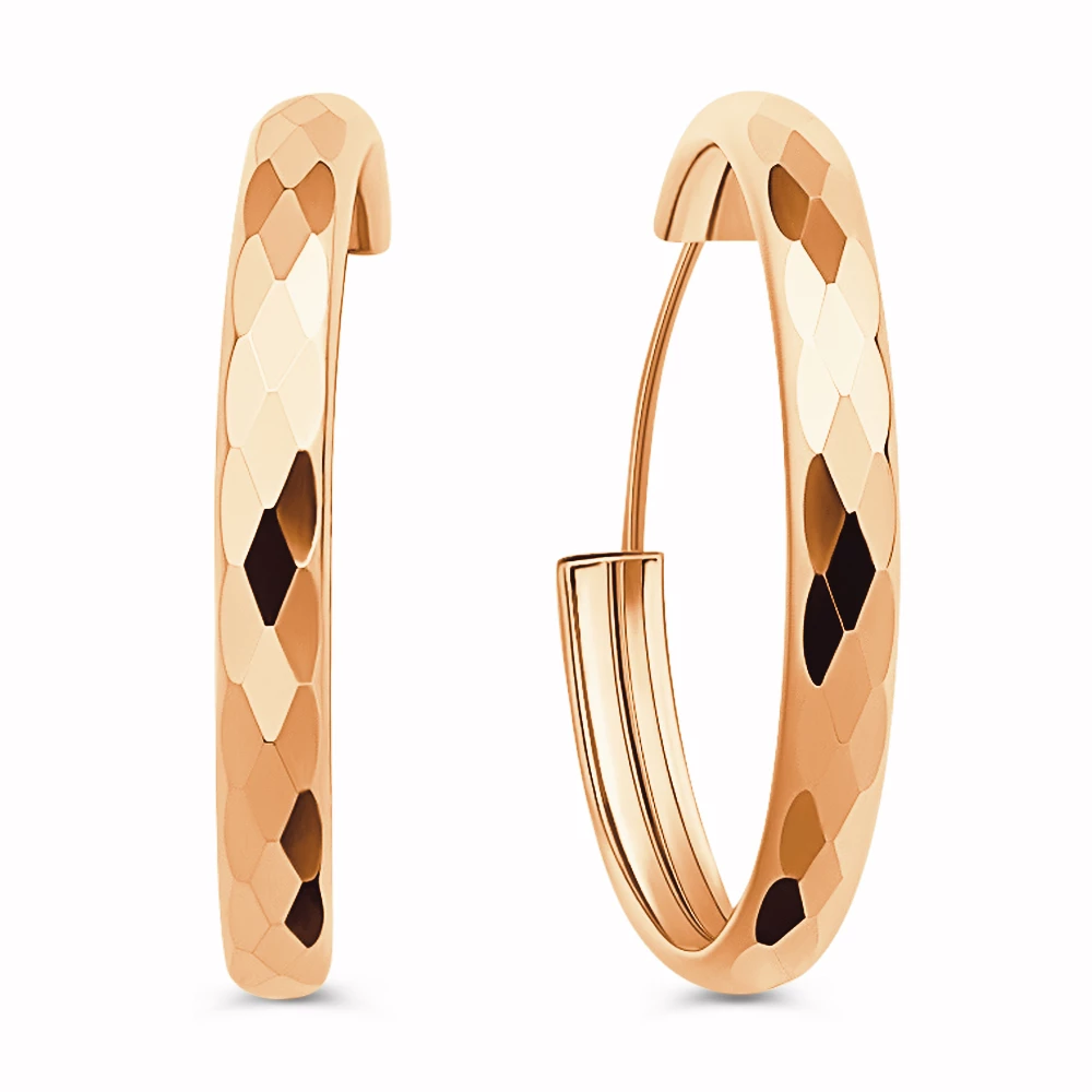 Серьги конго из серебра 925 пробы 1