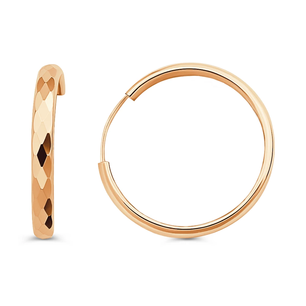 Серьги конго из серебра 925 пробы 2