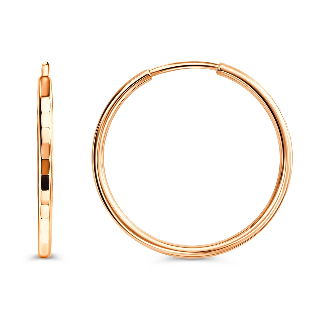 Серьги конго из серебра 925 пробы 2