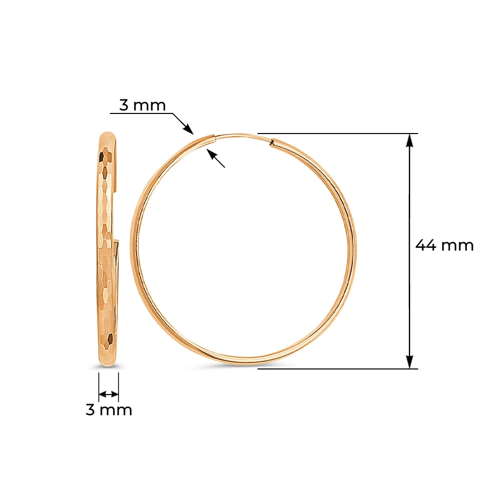 Серьги конго из серебра 925 пробы 3