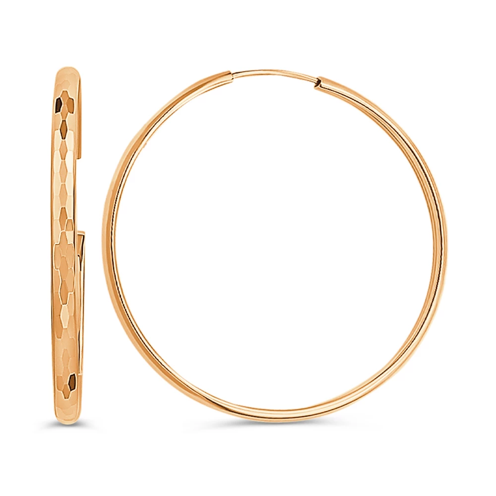 Серьги конго из серебра 925 пробы 2