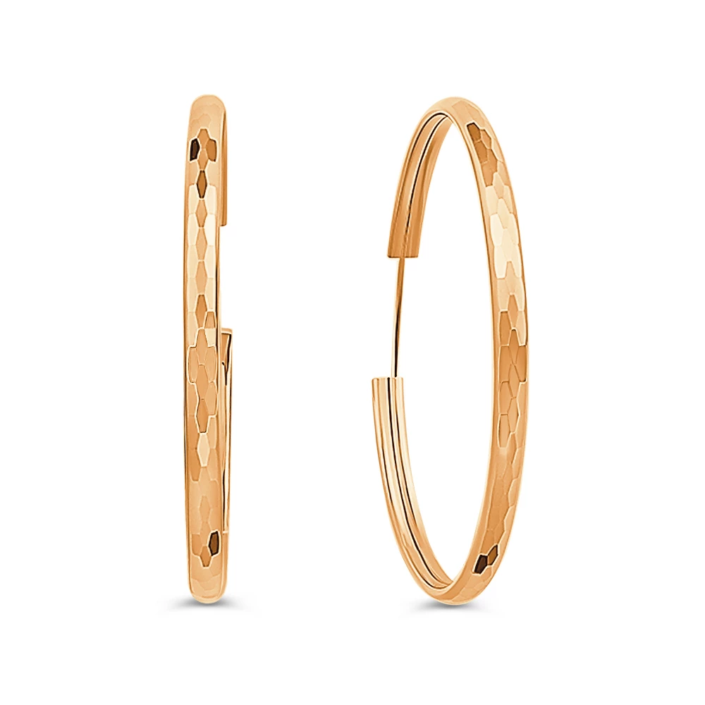 Серьги конго из серебра 925 пробы 1