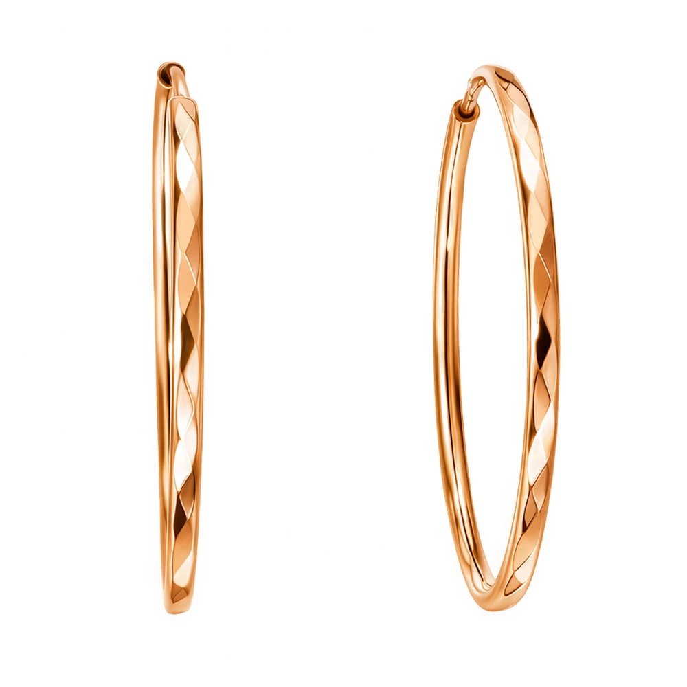 Серьги конго из серебра 925 пробы 1