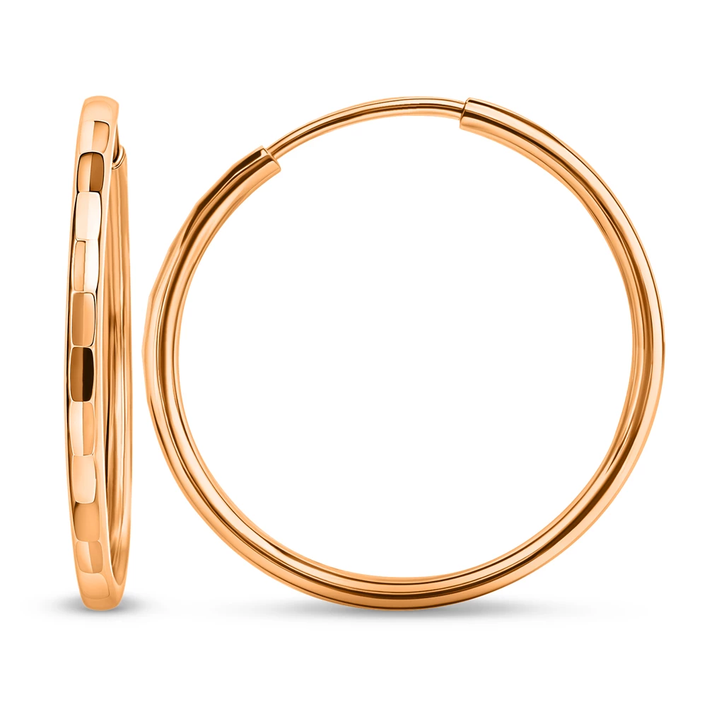 Серьги конго из серебра 925 пробы 2