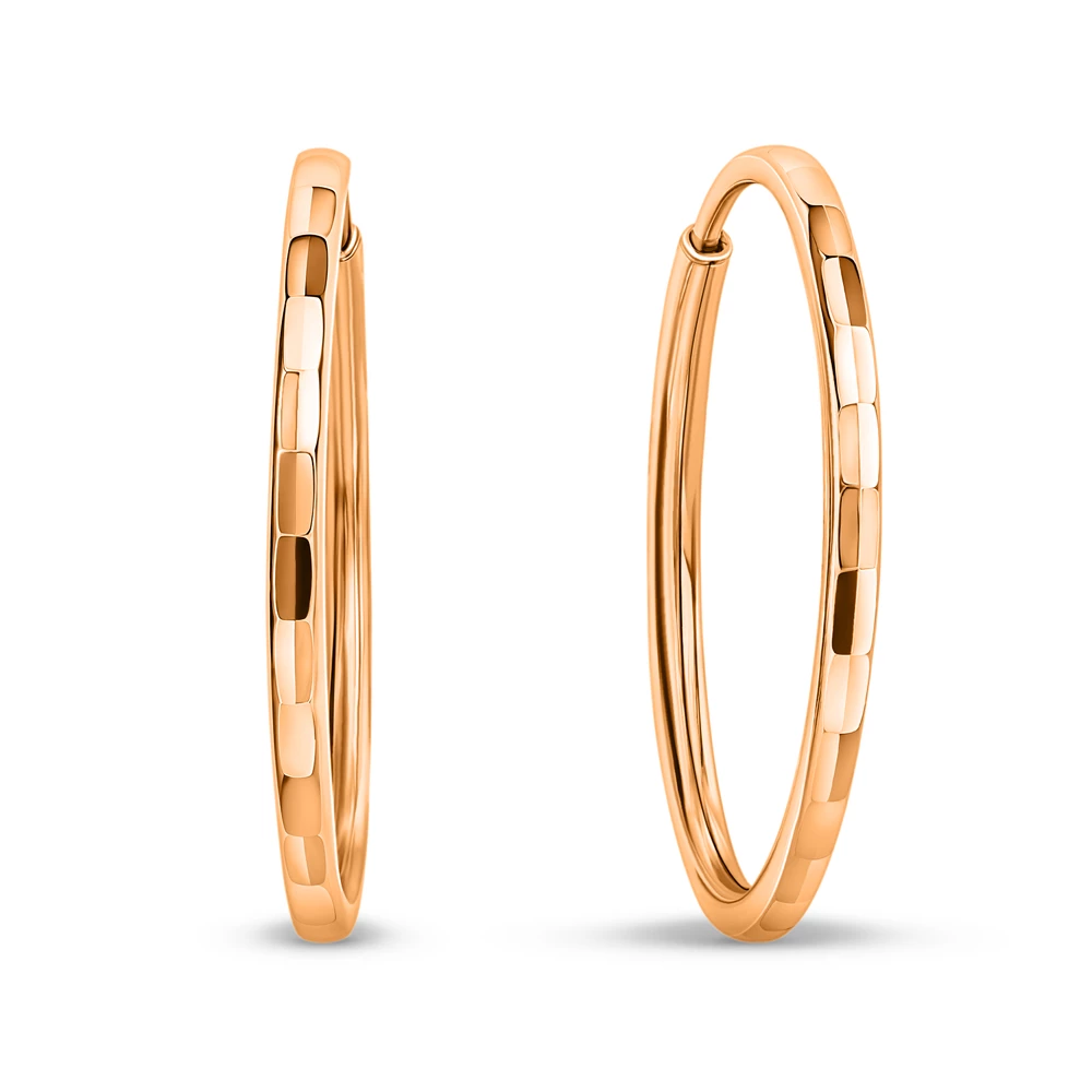 Серьги конго из серебра 925 пробы 1