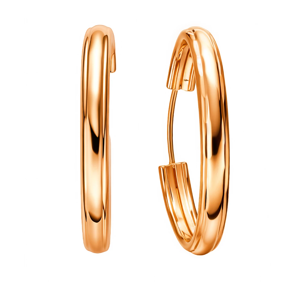 Серьги конго из серебра 925 пробы 1