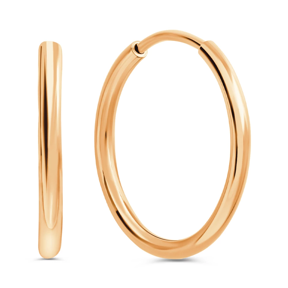 Серьги конго из серебра 925 пробы 2