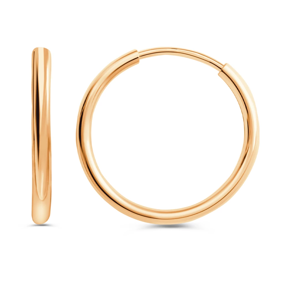 Серьги конго из серебра 925 пробы 3