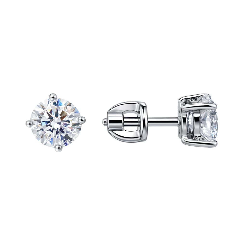 Серьги с фианитами из серебра 925 пробы 3