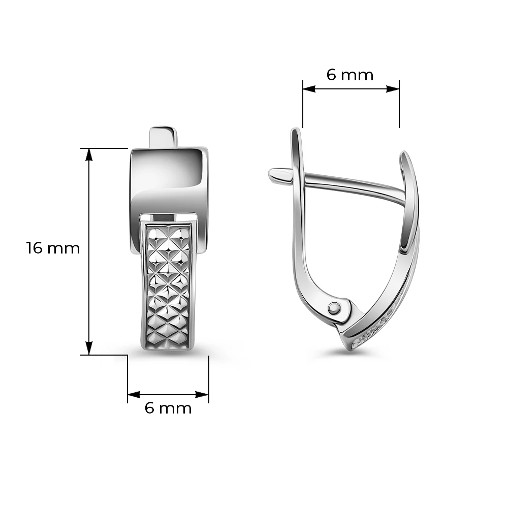 Серьги из серебра 925 пробы 3