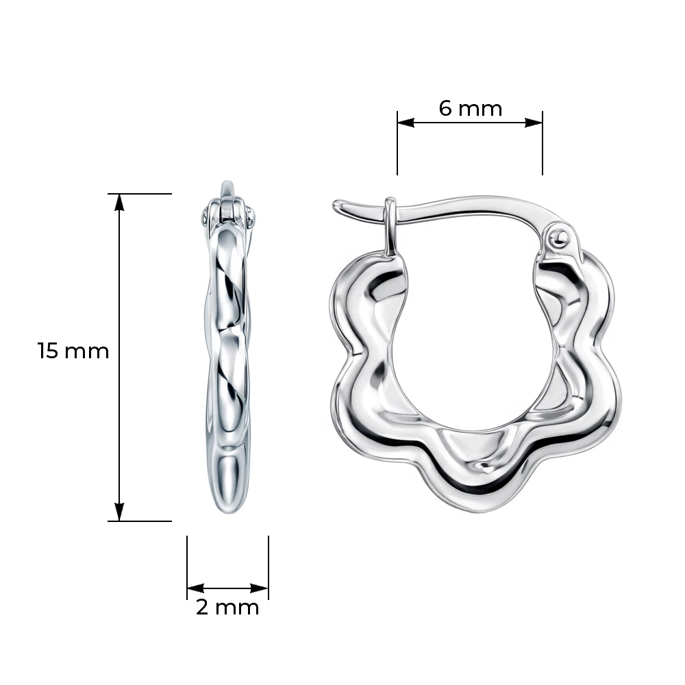Серьги из серебра 925 пробы 3