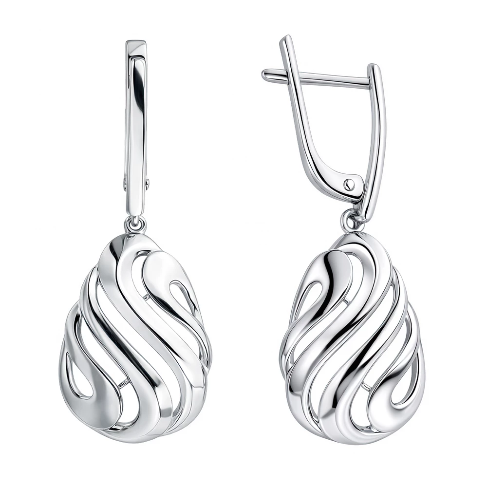 Серьги из серебра 925 пробы