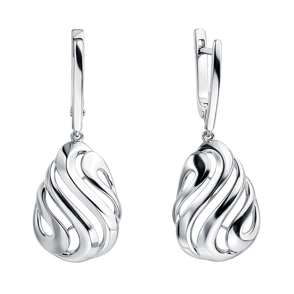 Серьги из серебра 925 пробы