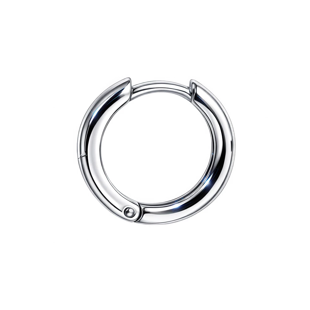 Серьги конго из серебра 925 пробы 2