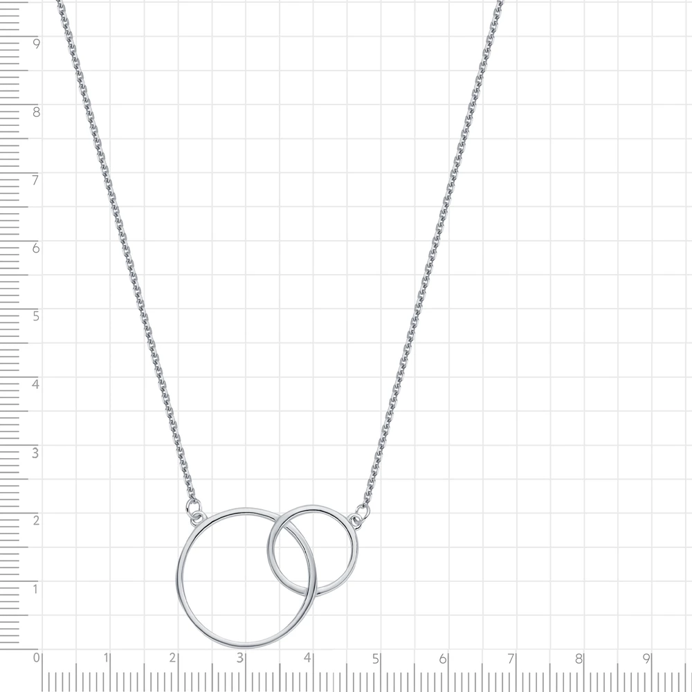 Колье из серебра 925 пробы