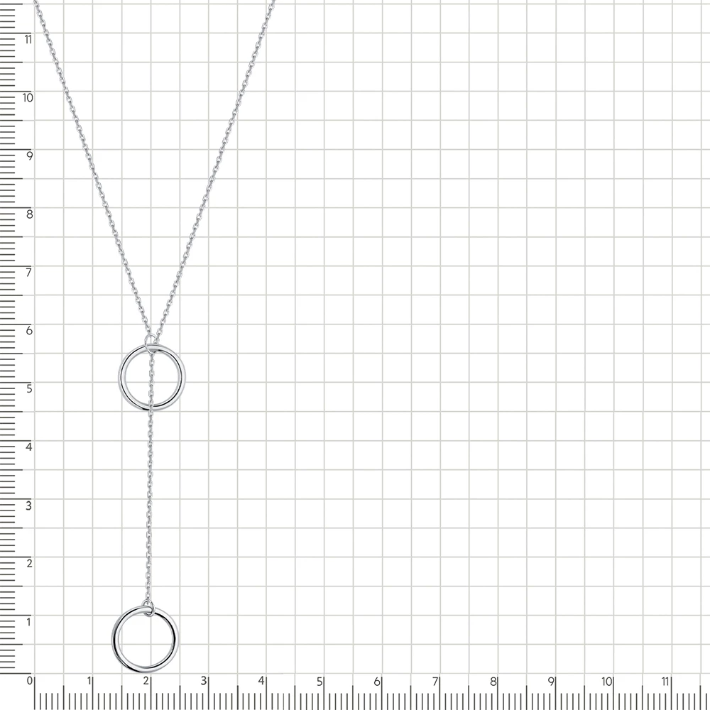 Колье из серебра 925 пробы