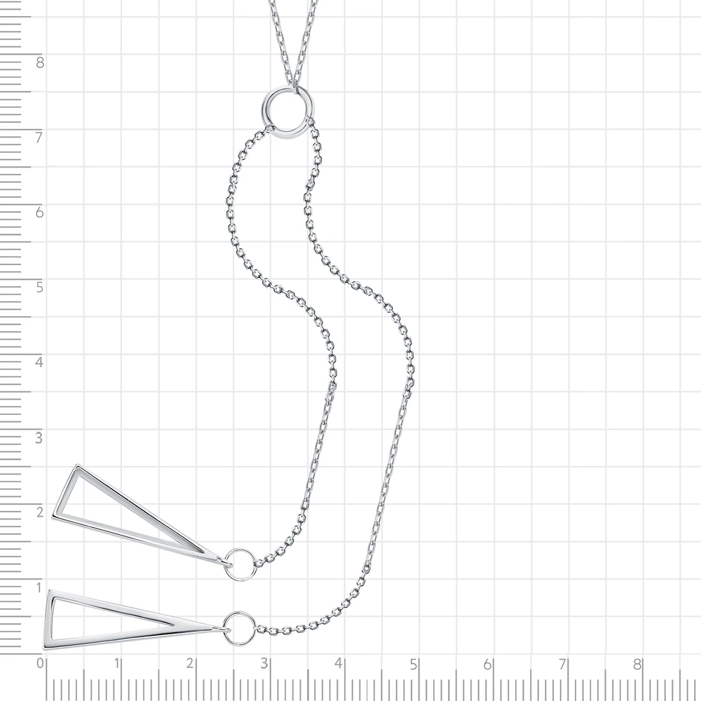 Колье из серебра 925 пробы