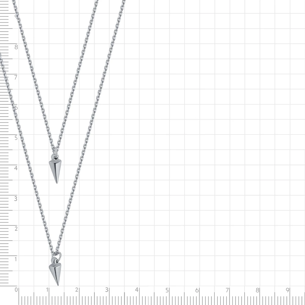 Колье из серебра 925 пробы
