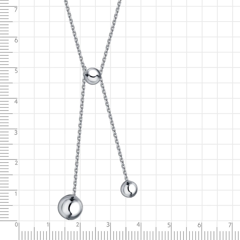 Колье из серебра 925 пробы