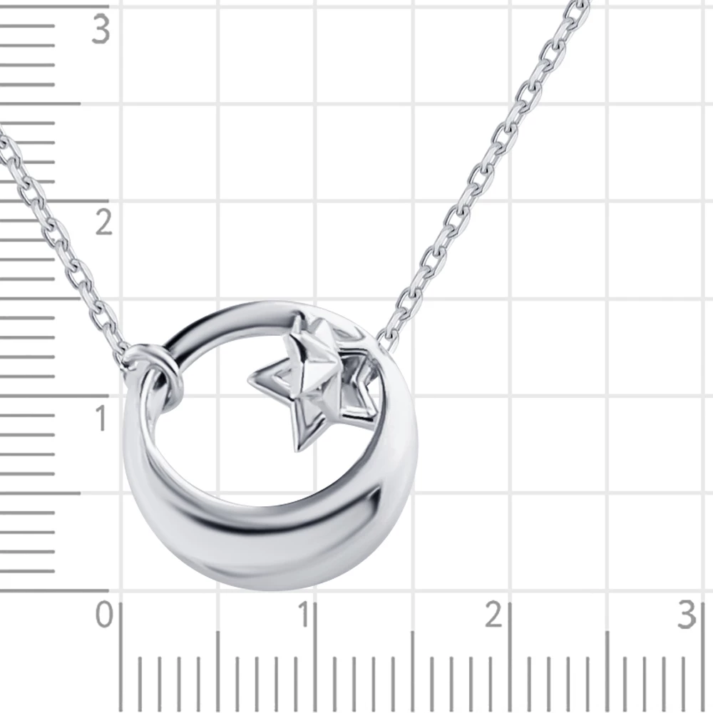 Колье из серебра 925 пробы