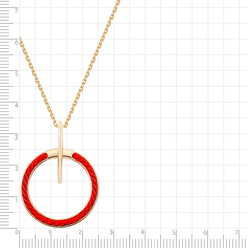 Колье из серебра 925 пробы