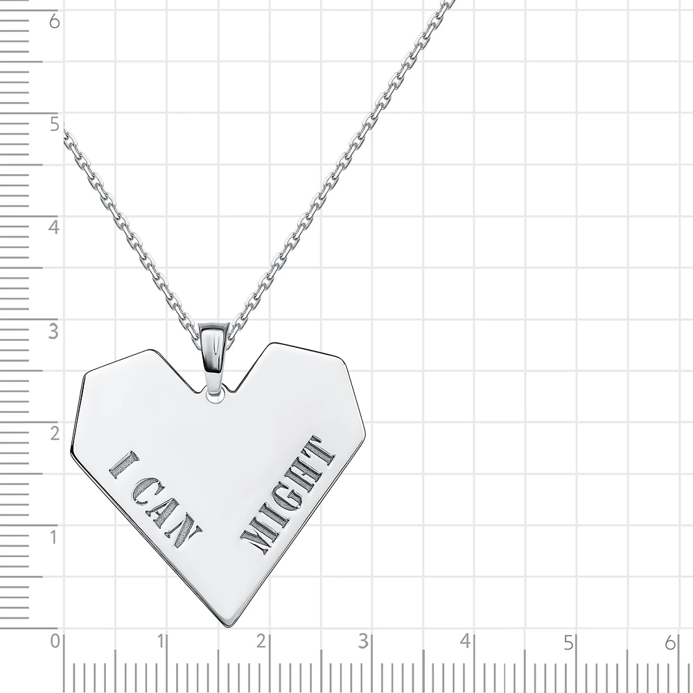 Колье из серебра 925 пробы