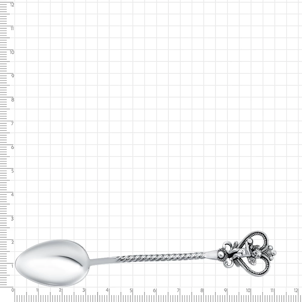 Ложка из серебра 925 пробы