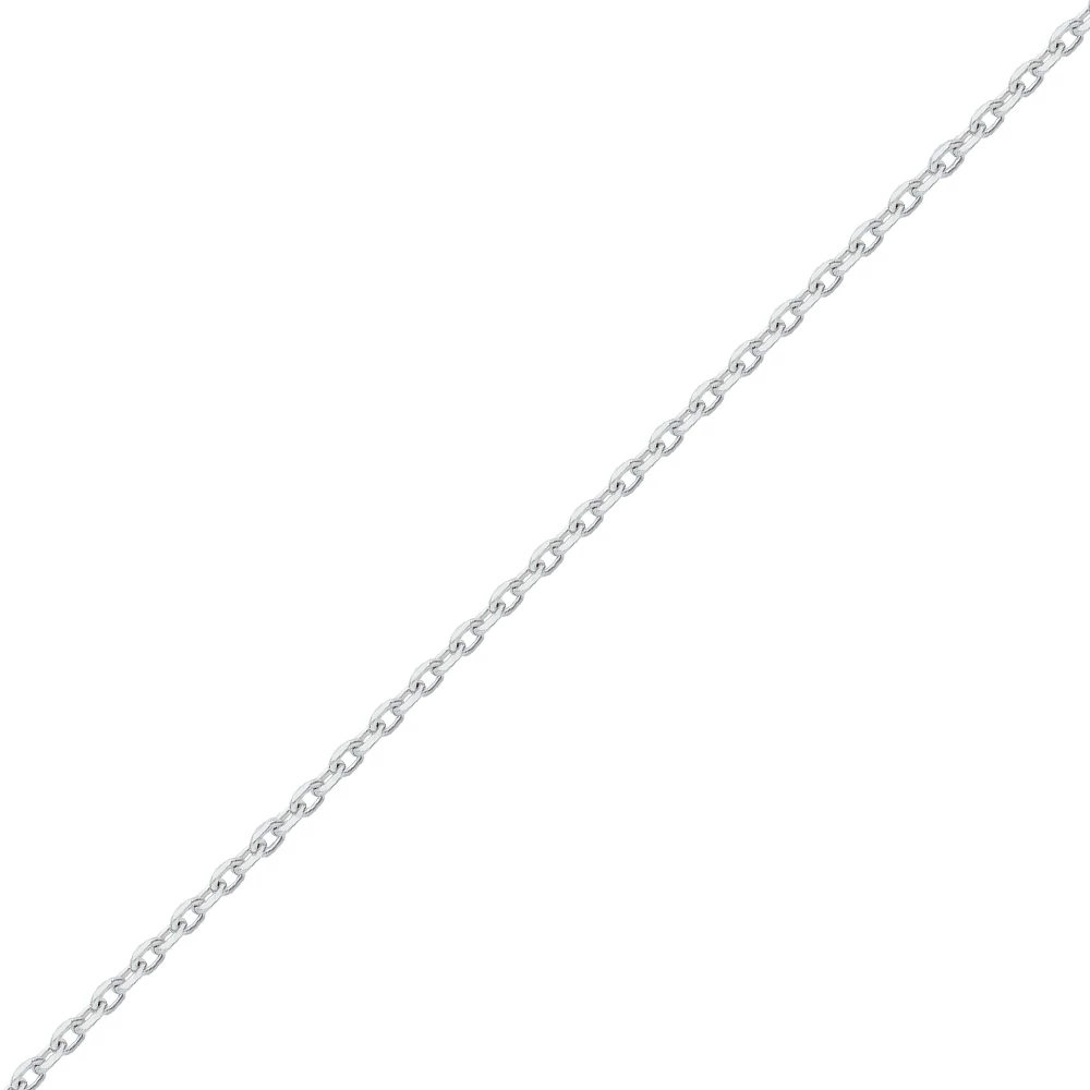 Цепь якорь из серебра 925 пробы